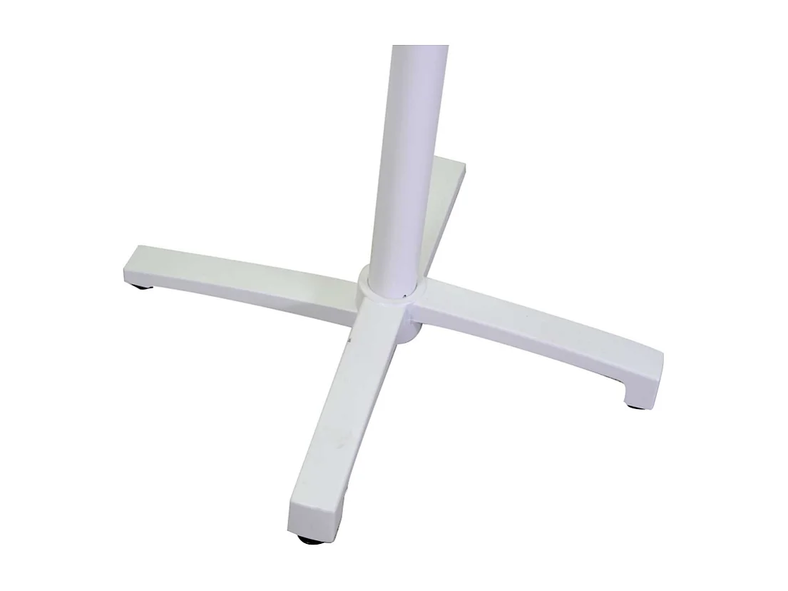 Base tavolo alluminio Lucas bianco ribaltabile cm 52x52h72