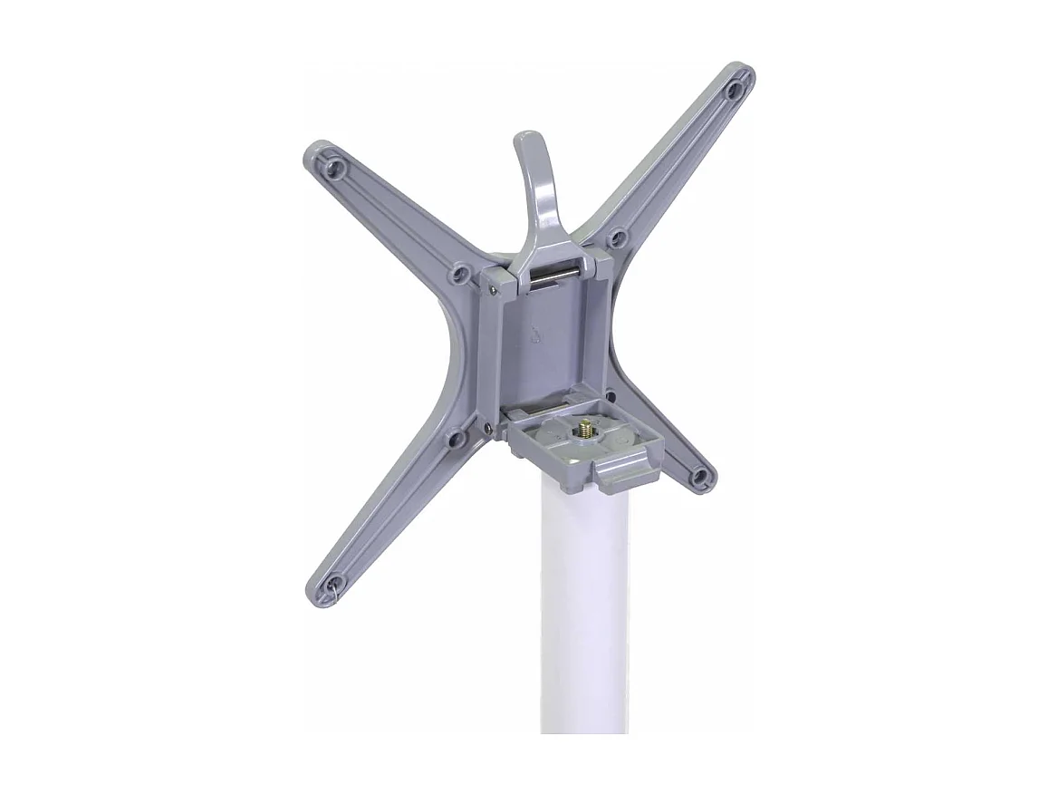 Base tavolo alluminio Lucas bianco ribaltabile cm 52x52h72