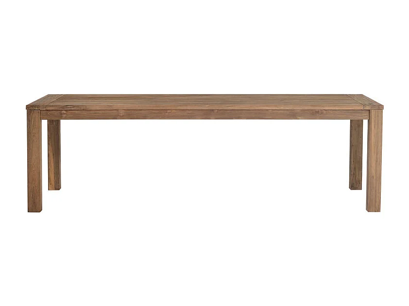 Tavolo Giacarta 250*100 In Teak Riciclato Moia