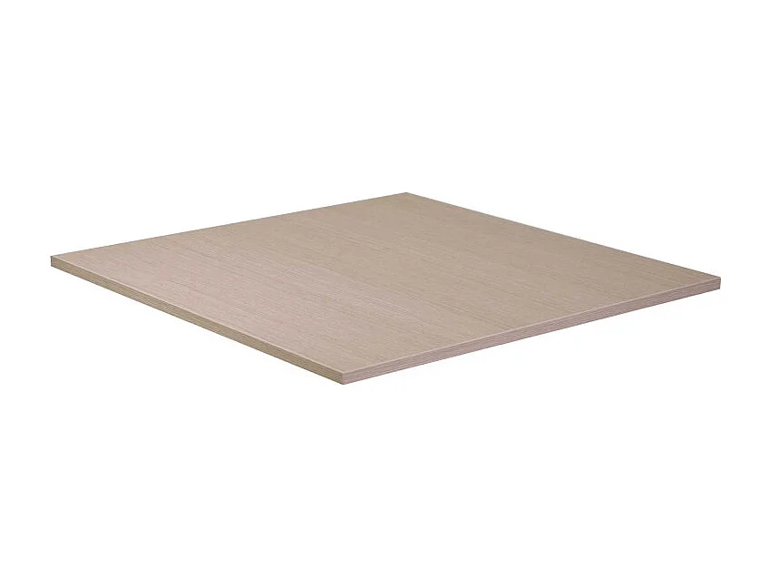 Top tavolo nobilitato rovere medusa quadro cm 68x68X1,8