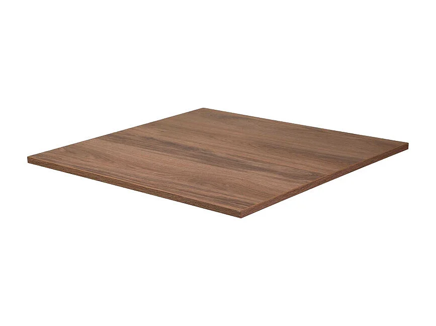 Top tavolo nobilitato rovere naturale quadro cm 68X68x1,8