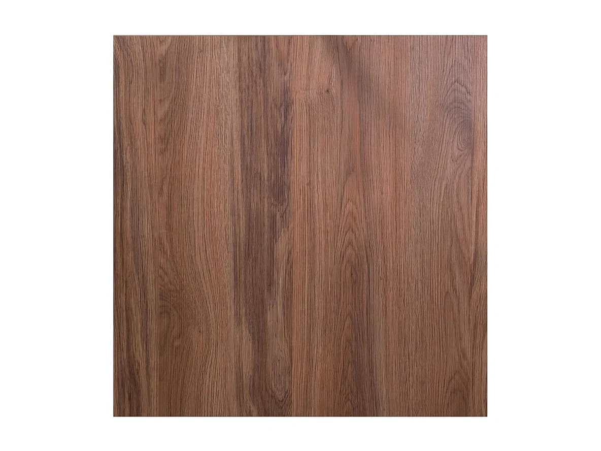 Top tavolo nobilitato rovere naturale quadro cm 68X68x1,8