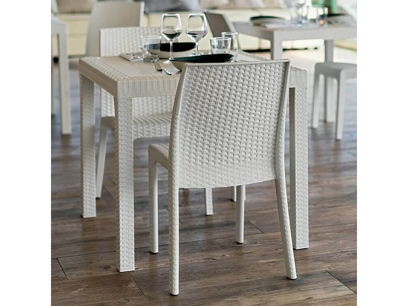 TAVOLO DALLAS 80 X 80