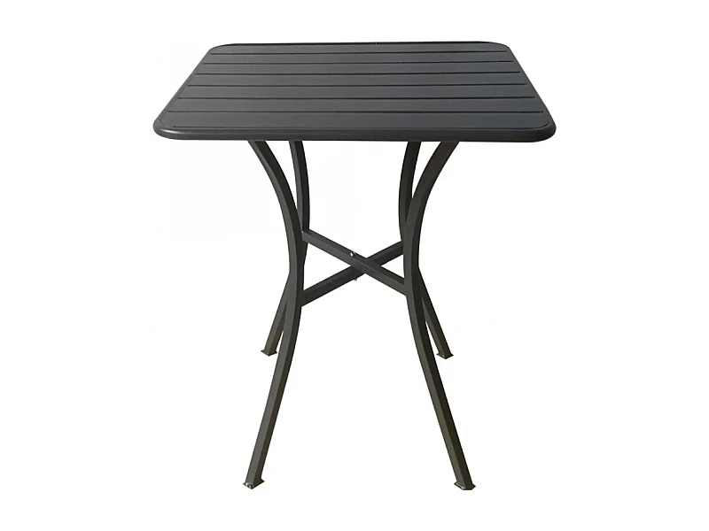 TAVOLO QUADRATO GRIGIO SCURO CASACOLLECTION