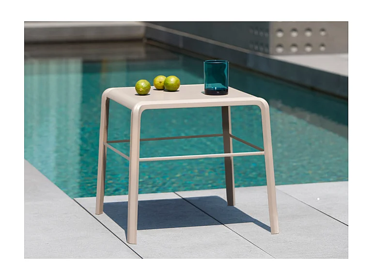 SET DUE TAVOLINI VELA TECNOPOLIMERO SCABDESIGN MADE IN ITALY - Tortora 15