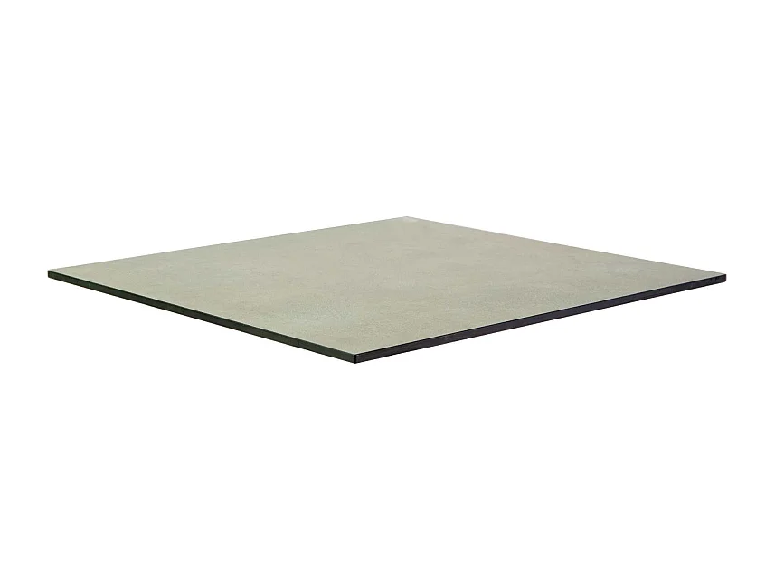 Top tavolo hpl grigio quadro cm 79x79x1