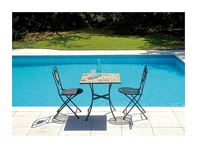 Tavolo MOIA Mosaico 70x70 cm