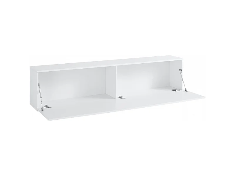 Mobile Porta TV Maruska – 1 anta a ribalta – 180x40x30 – Bianco Lucido