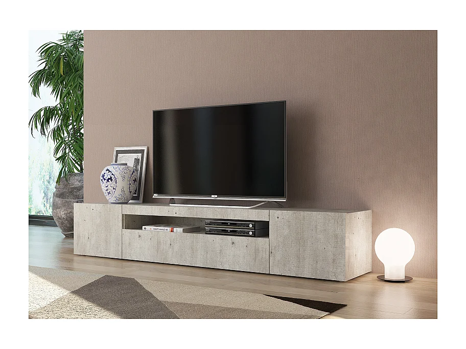 Mobile Porta TV Daiquiri – 200cm – Cemento