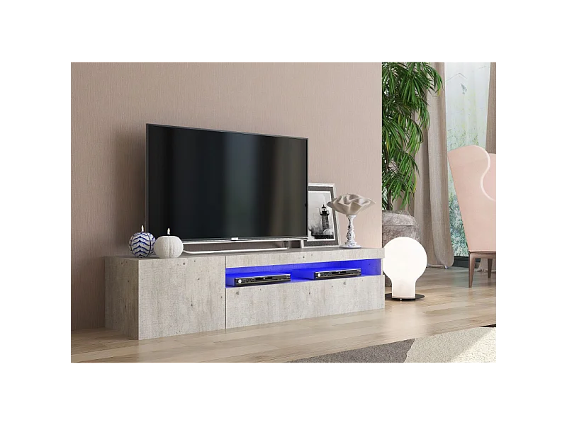 Mobile Porta TV Daiquiri – 155cm – Cemento