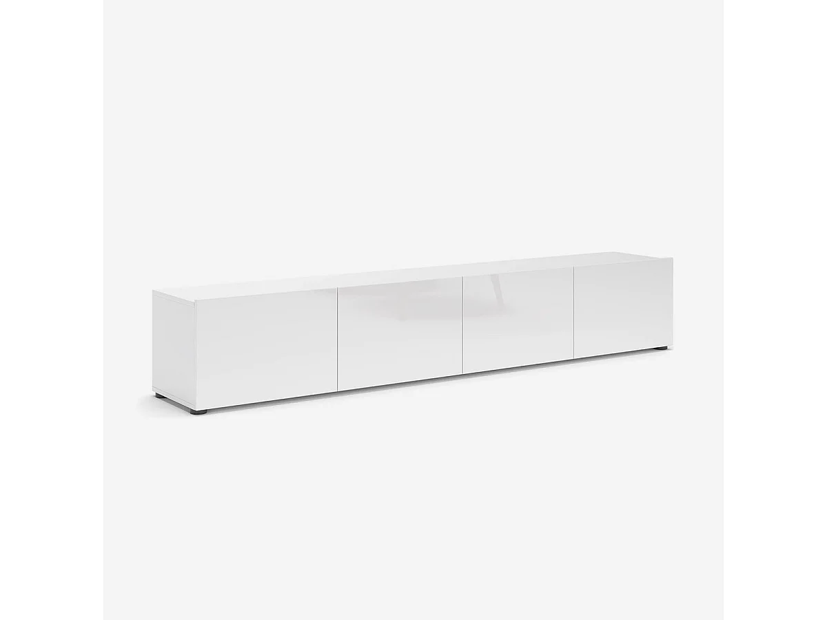 TV Lowboard con 4 ribalte MISTER GIORNO made in Italy