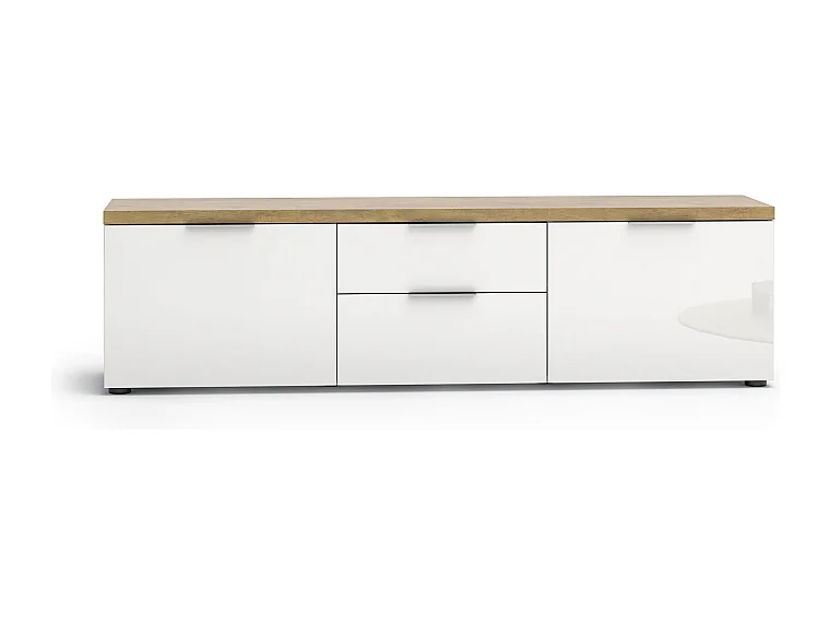 TV Lowboard 180 con 2 cassetti e 2 ante IDEA 24 made in Italy