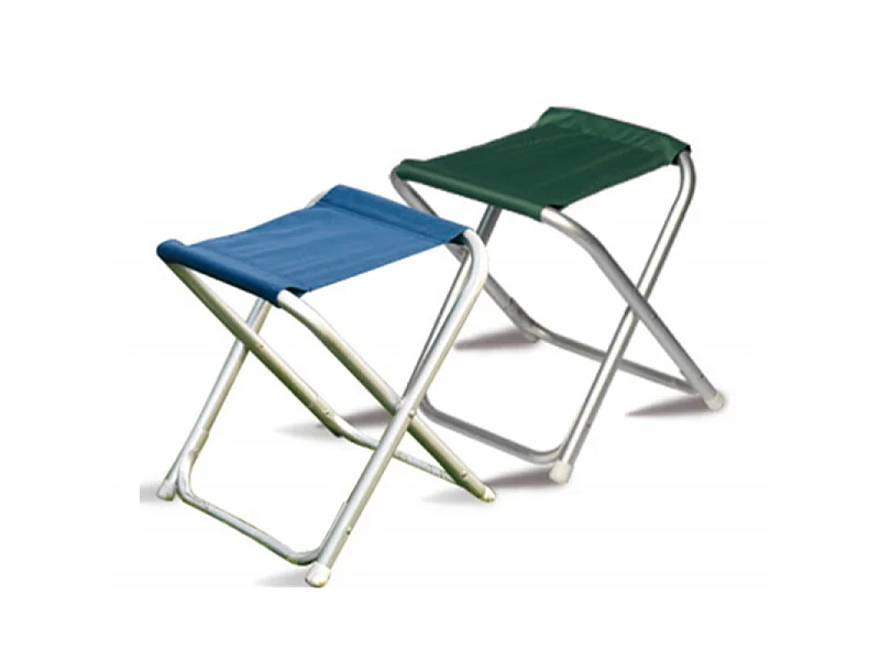 Set Di 6 Sgabelli Pescatore Pieg Alu/Poli Blu Moia