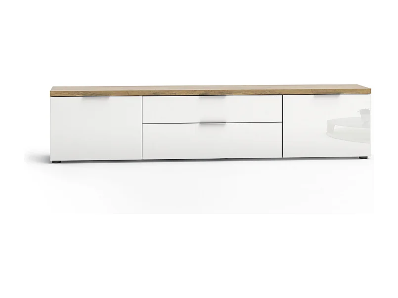 TV Lowboard 220 con 2cassetti e 2 ante IDEA 24 made in Italy