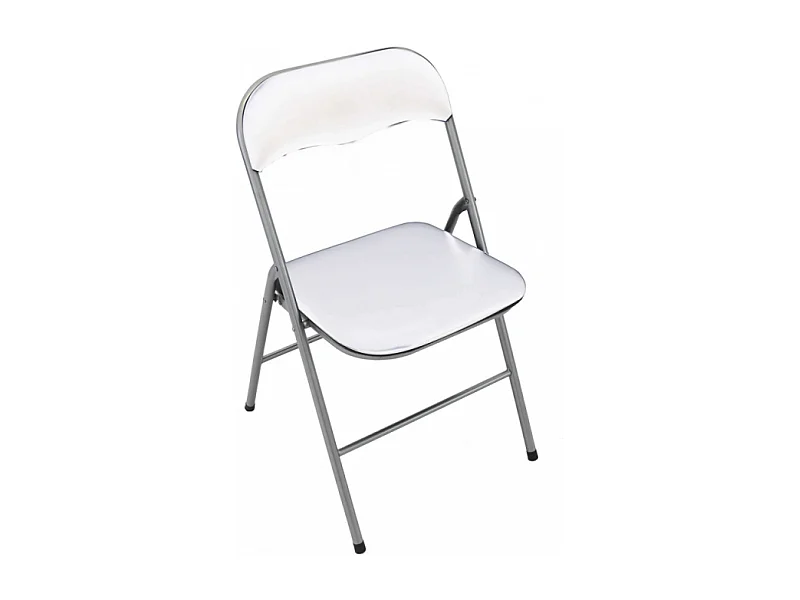 SEDIA PIEGHEVOLE SLIM BIANCA OPACA