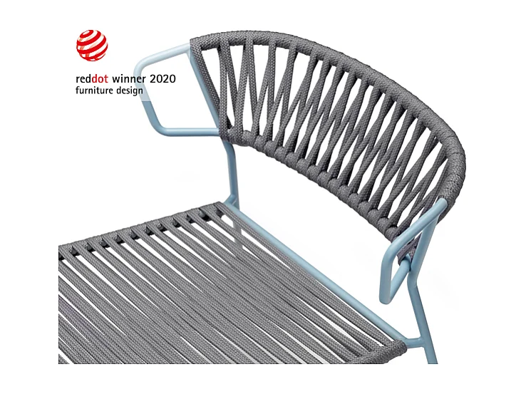 POLTRONA LISA LOUNGE FILO' CORDA NAUTICA MADE IN ITALY SCAB DESIGN