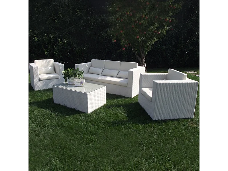 SALOTTO ACAPULCO 3 POSTI con CUSCINI