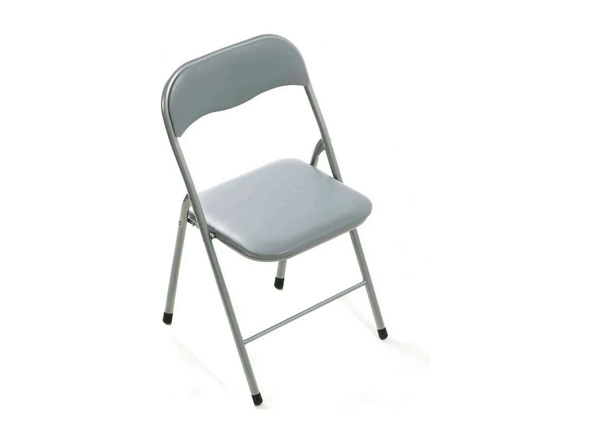 SEDIA PIEGHEVOLE SLIM GRIGIA CHIARA OPACA