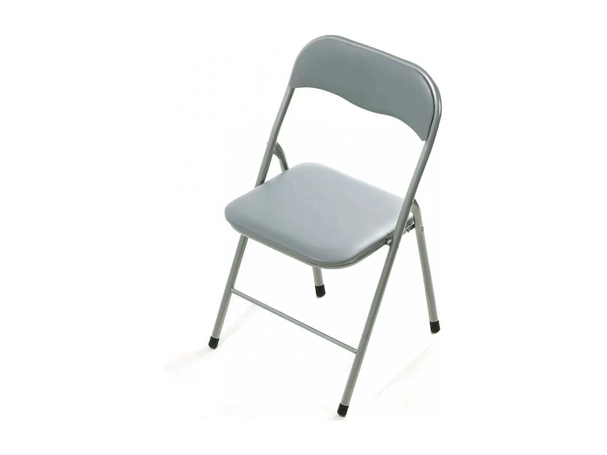 SEDIA PIEGHEVOLE SLIM GRIGIA CHIARA OPACA