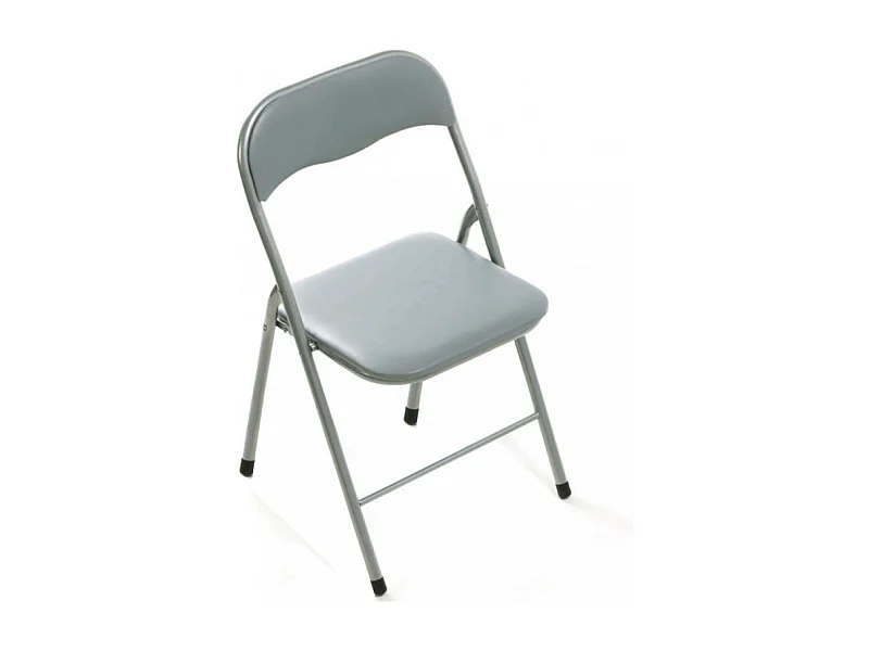 SEDIA PIEGHEVOLE SLIM GRIGIA CHIARA OPACA