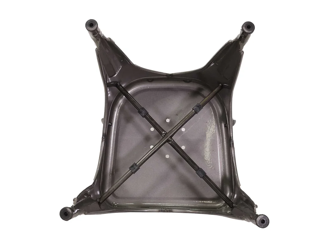 Sedia ferro new bristol galvanizzato cm 43x43h45/84