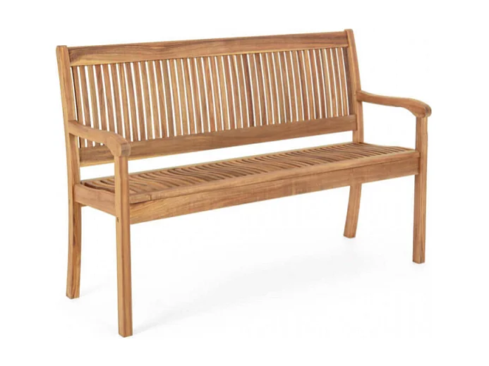 Panca in Legno di Acacia massiccio 2 Posti