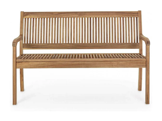 Panca in Legno di Acacia massiccio 2 Posti