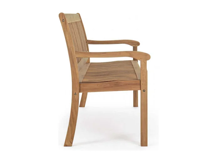 Panca in Legno di Acacia massiccio 2 Posti