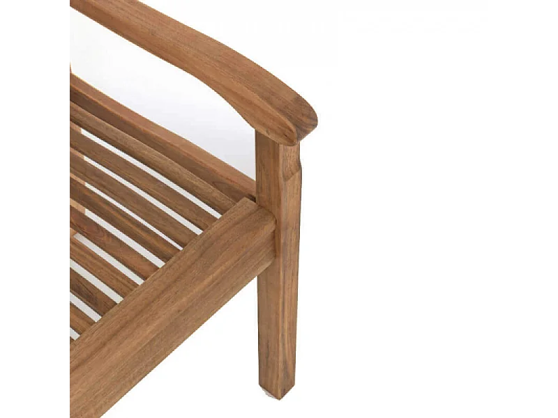 Panca in Legno di Acacia massiccio 2 Posti