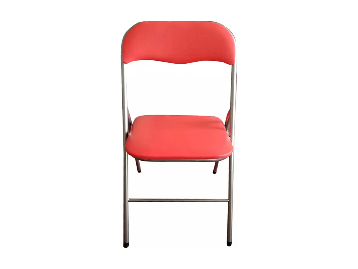 SEDIA PIEGHEVOLE SLIM ROSSA OPACA