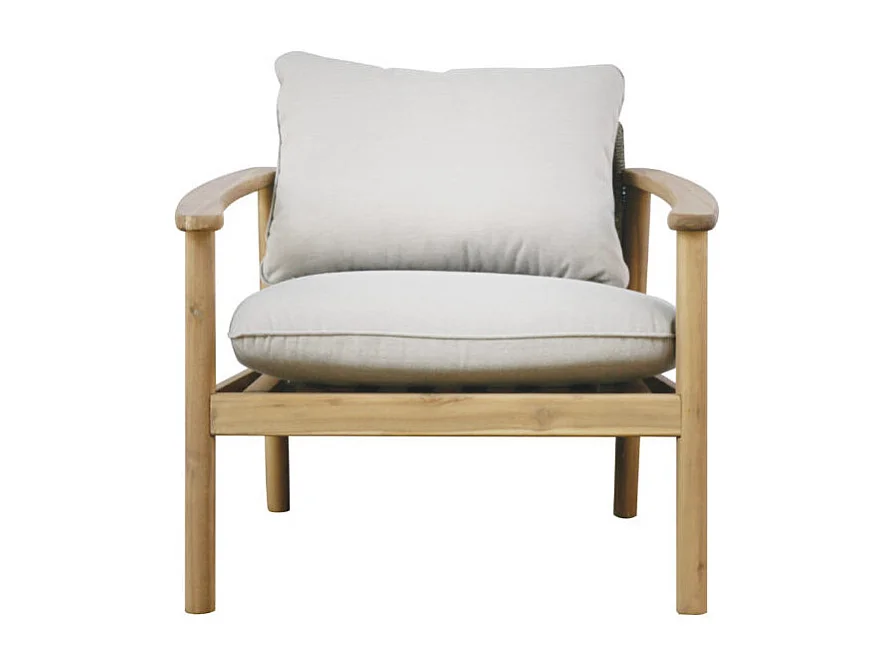 Salotto Scilla In Acacia + Corda Antracite Moia