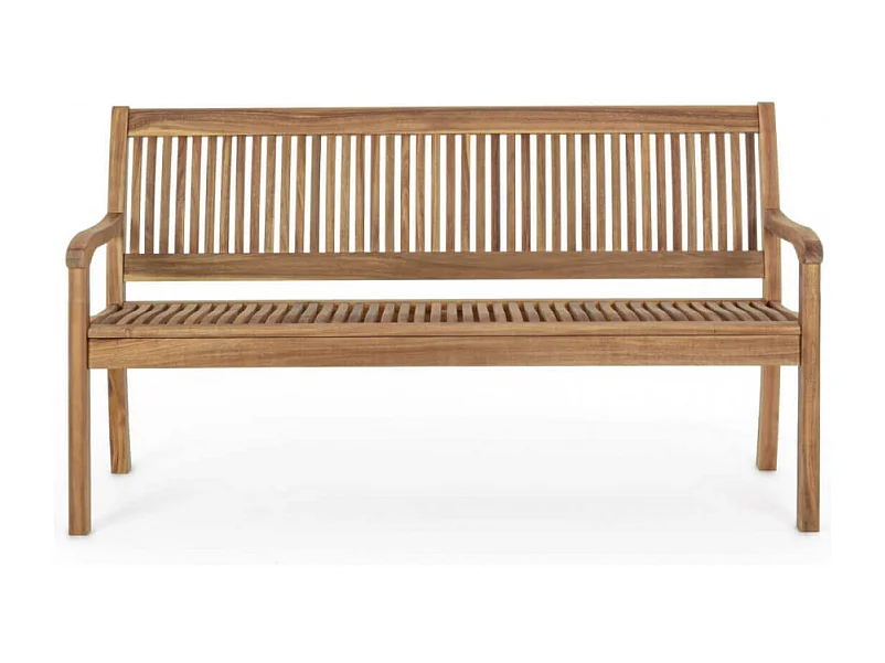 Gartenbank aus Akazienholz, 3-Sitzer, Lidia