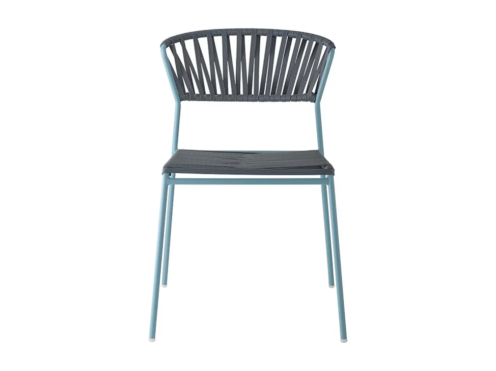 SET DUE SEDIE LISA CLUB PVC MADE IN ITALY SCAB DESIGN