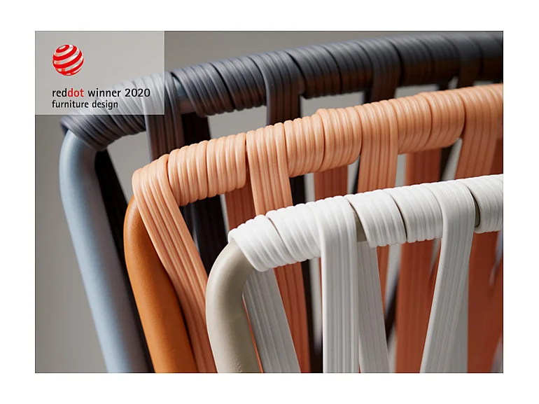 SET DUE SEDIE LISA CLUB PVC MADE IN ITALY SCAB DESIGN