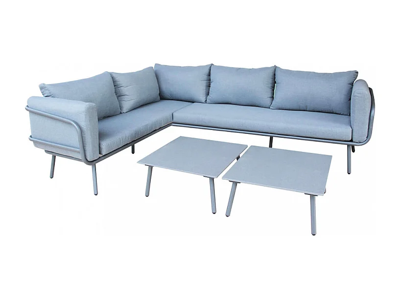 SALOTTO ANGOLARE SUEZ CON CUSCINI