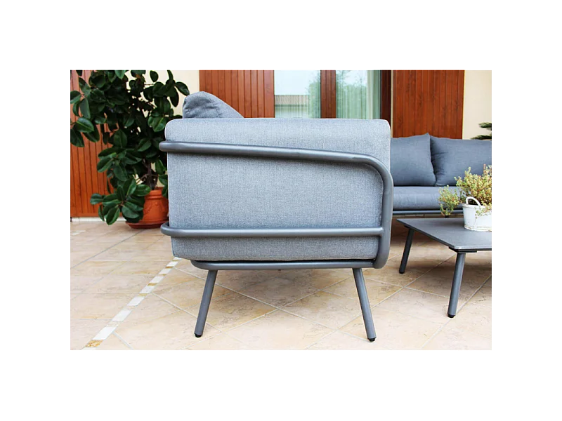 SALOTTO ANGOLARE SUEZ CON CUSCINI