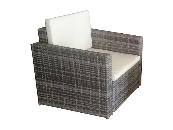 Salotto da giardino WRS066G rattan grigio WRS066G