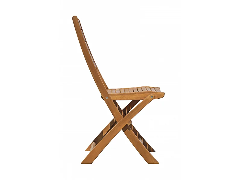 Silla de madera plegable para jardín exterior balcón terraza Giava