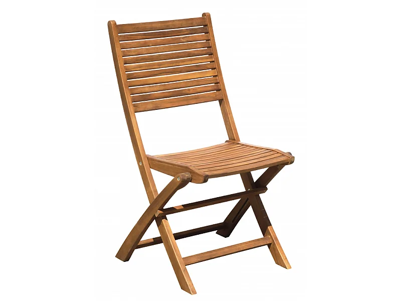 Silla de madera plegable para jardín exterior balcón terraza Giava