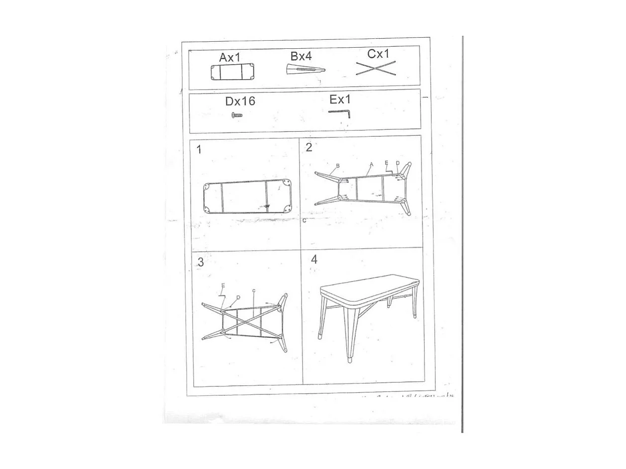 Panchina ferro bristol bianco cm 103x38h45
