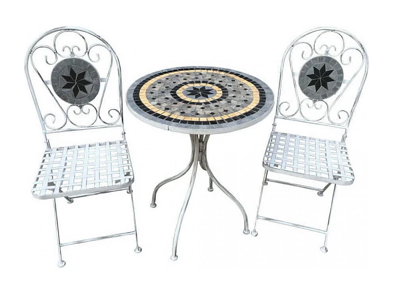 SET 3 BISTRO' ALISON BIANCO ANTICO