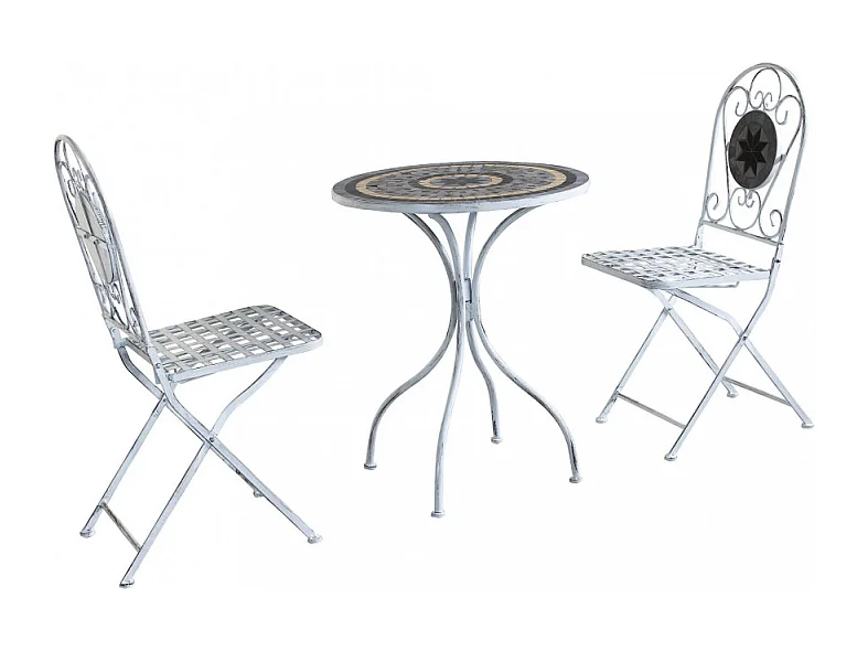 SET 3 BISTRO' ALISON BIANCO ANTICO