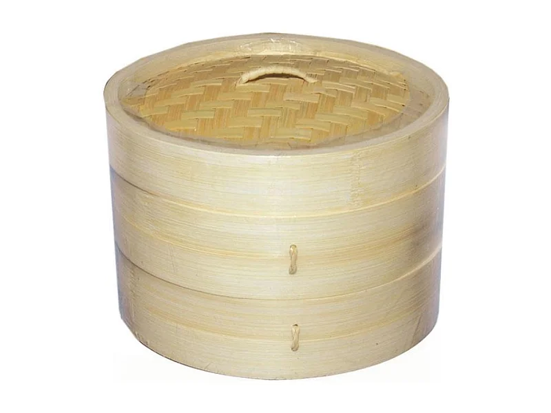 Cuocivapore bambù 3 pezzi cm ø20h13,5