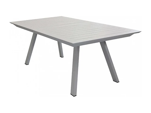 AUSZIEHBARER ALUMINIUMTISCH ZANTE 200/300x110 cm TAUPE