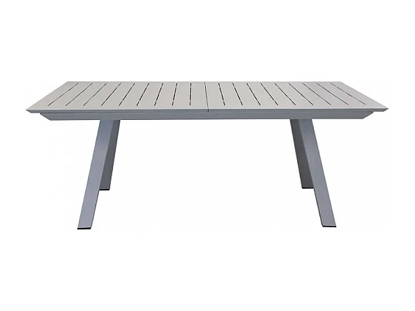 AUSZIEHBARER ALUMINIUMTISCH ZANTE 200/300x110 cm TAUPE