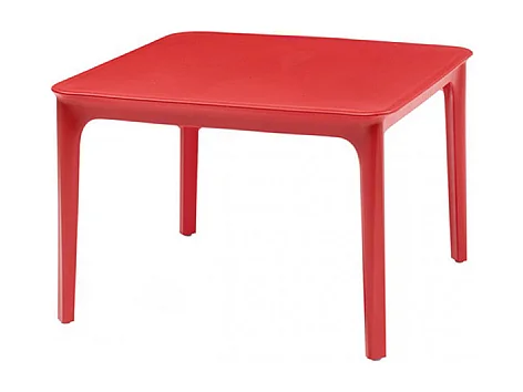 SET DUE TAVOLINI ARGO TECNOPOLIMERO SCABDESIGN MADE IN ITALY - Rosso 40
