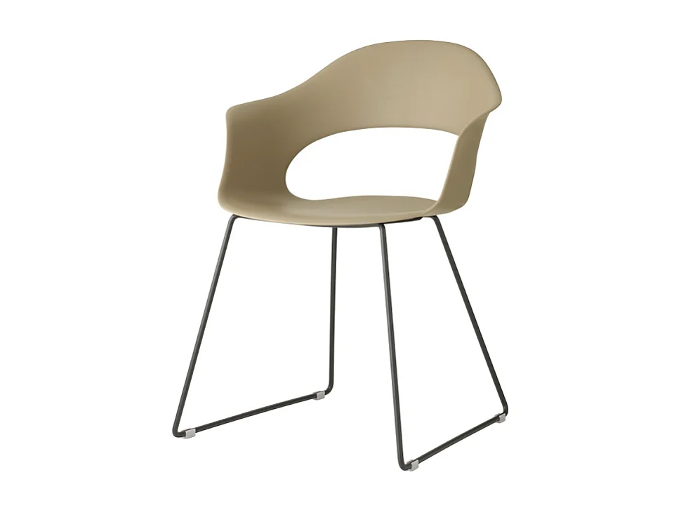 SET DUE SEDIE LADY B A SLITTA MADE IN ITALY SCAB DESIGN - Tortora 15