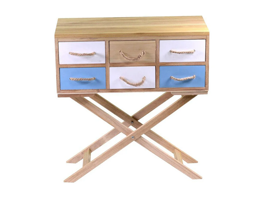 Mobiletto tenerife 6 cassetti cm 67x30h30/72