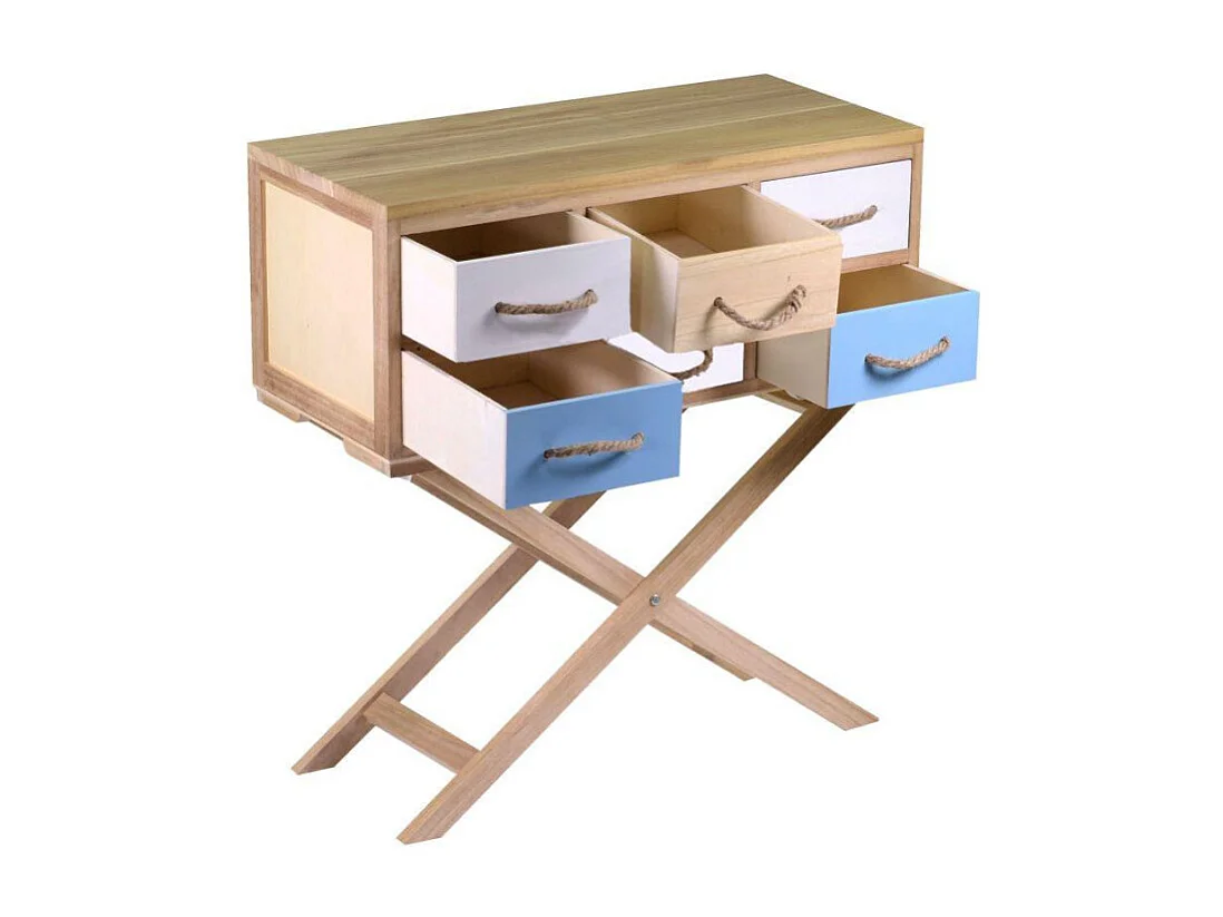 Mobiletto tenerife 6 cassetti cm 67x30h30/72