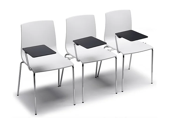 SET 2 SEDIA ALICE con tavoletta scrittoio antipanico MADE IN ITALY SCAB DESIGN - Antracite 81